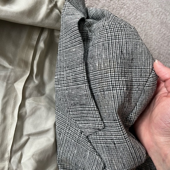 Christian Dior Plaid Jeunne Homme Sportif Blazer Size XS Paris Old Money - Picture 4 of 10